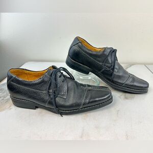 Sandro Comfort Soft and Gel Split Toe Leather Derby Oxford Dress Shoes, 8.5